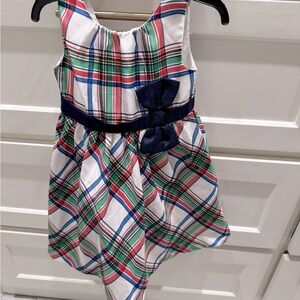 Plaid Gymboree girls dress